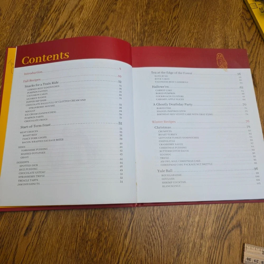 Unofficial Hogwarts for the Holidays Cookbook Rita Mock-Pike Hardcover Recipes
